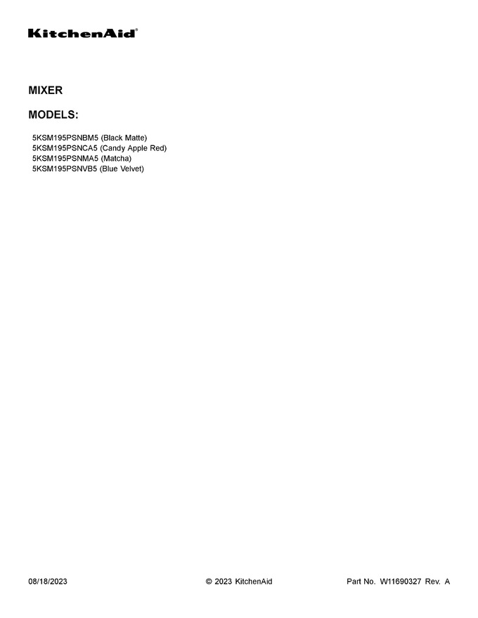 Diagram for 5KSM195PSNVB5