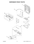 Diagram for 09 - Dispenser Front Parts