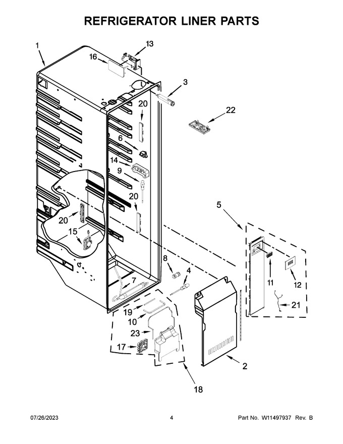 Diagram for KRSF705HBS01