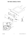 Diagram for 02 - Top And Console Parts