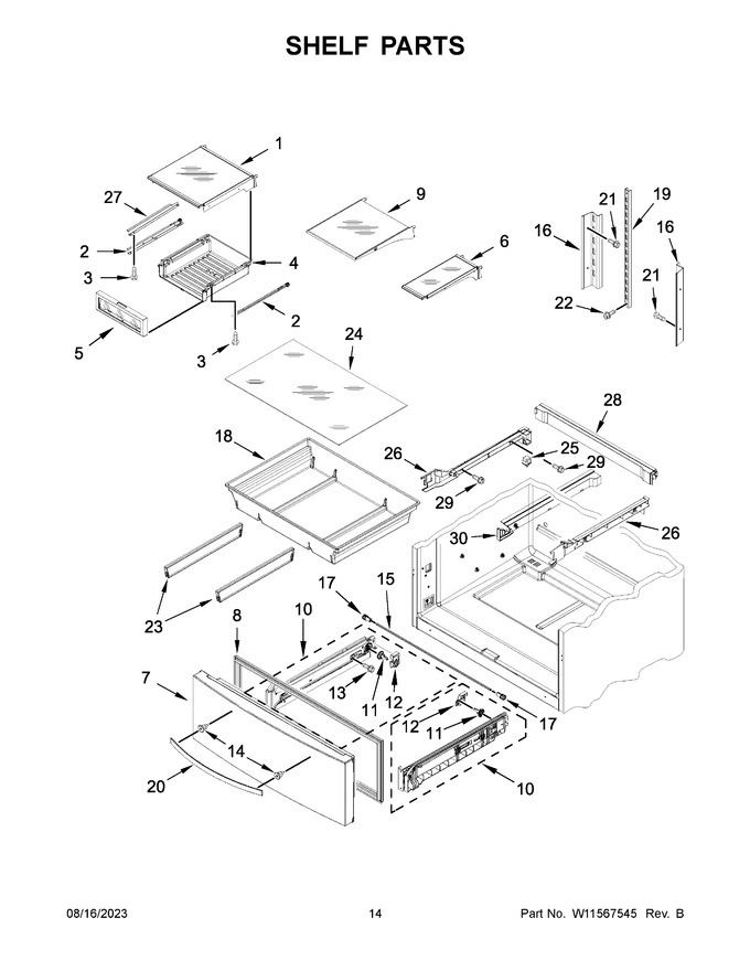 Diagram for WRX735SDHZ07