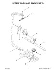 Diagram for 06 - Upper Wash And Rinse Parts