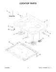 Diagram for 02 - Cooktop Parts