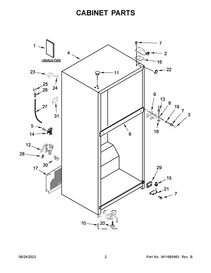 Diagram for WRTX5028PM00