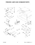 Diagram for 04 - Freezer Liner And Icemaker Parts