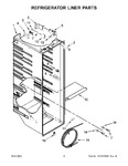 Diagram for 03 - Refrigerator Liner Parts