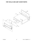 Diagram for 09 - Top Grille And Unit Cover Parts