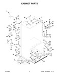 Diagram for 02 - Cabinet Parts