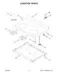 Diagram for 02 - Cooktop Parts