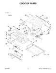 Diagram for 02 - Cooktop Parts