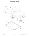 Diagram for 02 - Cooktop Parts