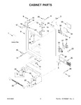 Diagram for 02 - Cabinet Parts