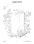 Diagram for 02 - Cabinet Parts