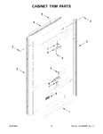 Diagram for 03 - Cabinet Trim Parts