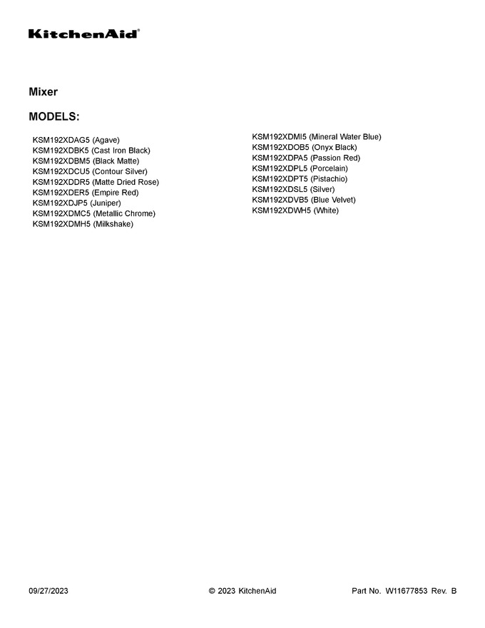 Diagram for KSM192XDER5