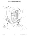 Diagram for 04 - Tub And Frame Parts