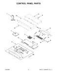 Diagram for 02 - Control Panel Parts