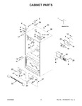 Diagram for 02 - Cabinet Parts