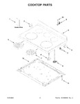 Diagram for 02 - Cooktop Parts