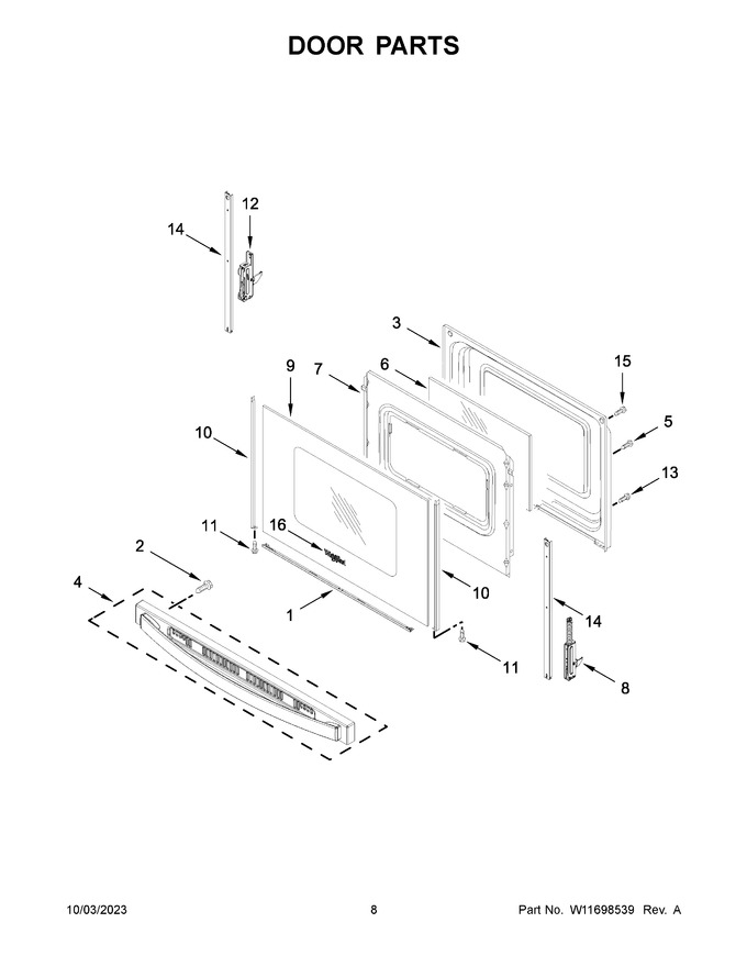 Diagram for WFE505W0JZ4