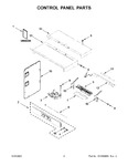 Diagram for 02 - Control Panel Parts