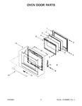 Diagram for 04 - Oven Door Parts