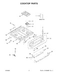 Diagram for 02 - Cooktop Parts