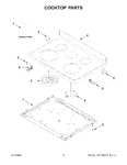 Diagram for 02 - Cooktop Parts