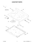 Diagram for 02 - Cooktop Parts