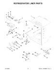 Diagram for 03 - Refrigerator Liner Parts