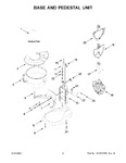 Diagram for 04 - Base And Pedestal Unit