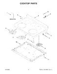 Diagram for 02 - Cooktop Parts