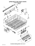 Diagram for 09 - Upper Rack And Track Parts