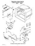 Diagram for 02 - Freezer Liner Parts