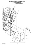 Diagram for 02 - Refrigerator Liner Parts