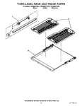 Diagram for 11 - Third Level Rack And Track Parts