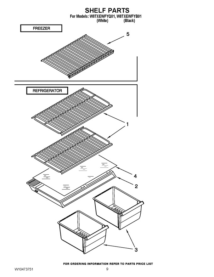 Diagram for W8TXEWFYQ01