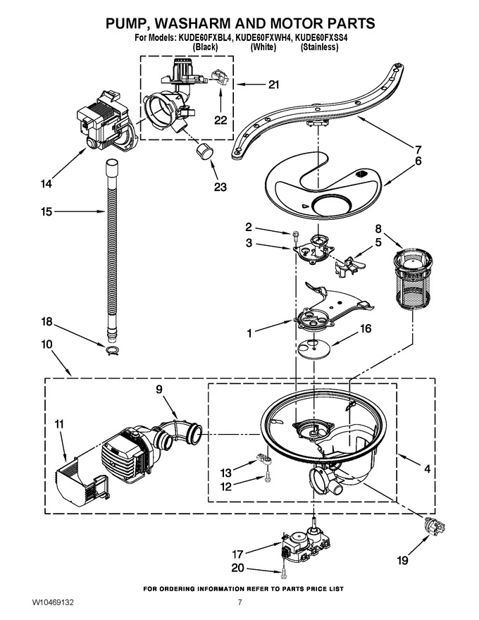 Diagram for KUDE60FXWH4