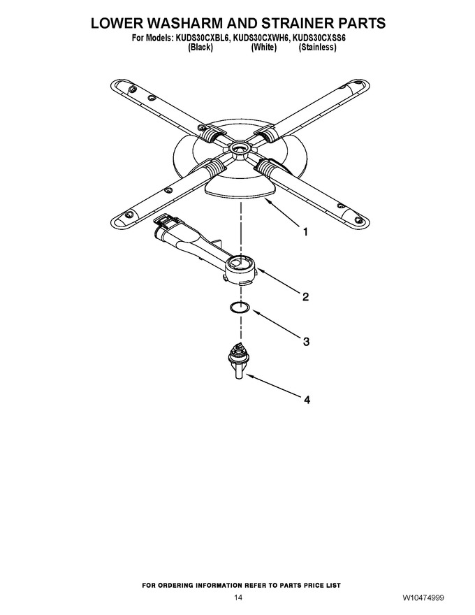 Diagram for KUDS30CXWH6