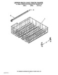 Diagram for 09 - Upper Rack And Track Parts