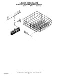 Diagram for 10 - Lower Rack Parts