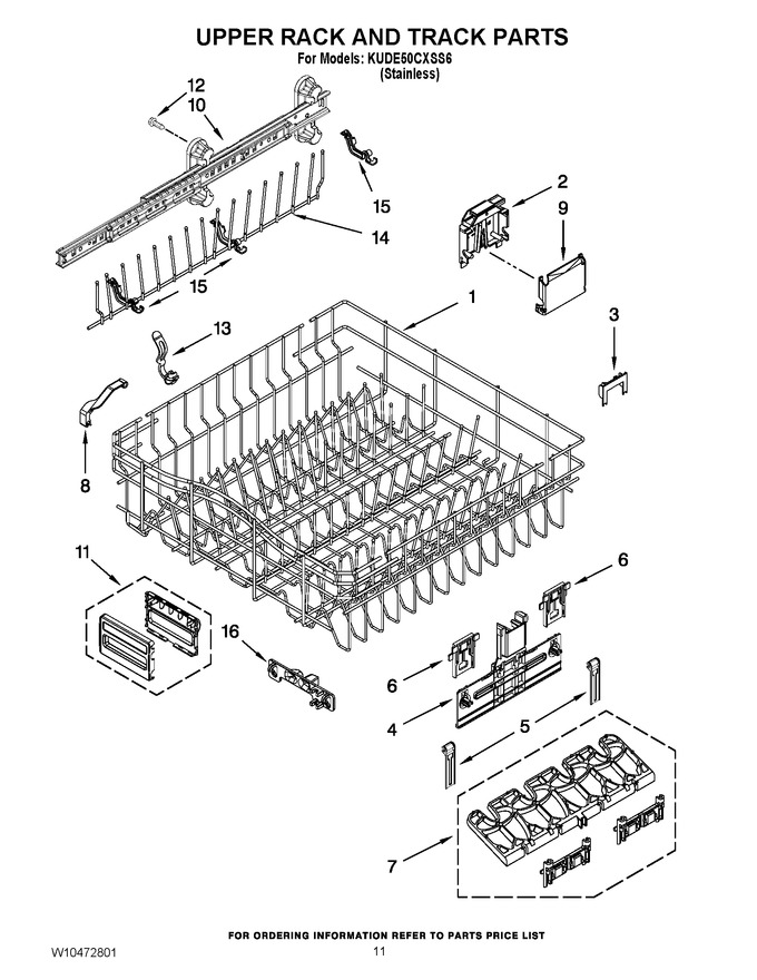 Diagram for KUDE50CXSS6