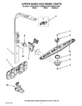 Diagram for 07 - Upper Wash And Rinse Parts