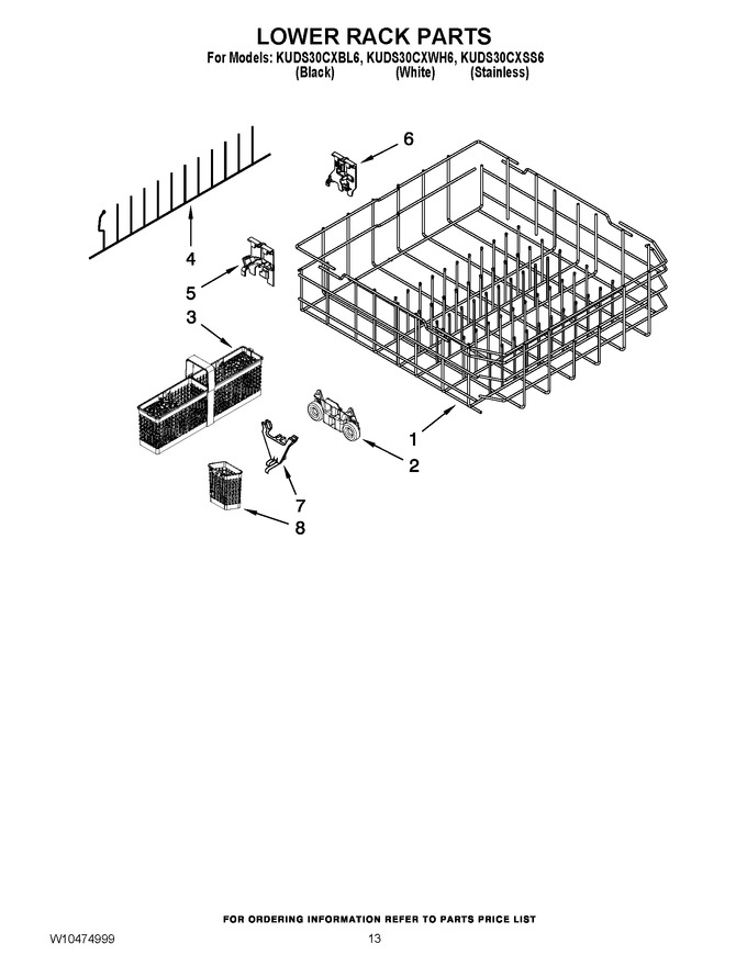 Diagram for KUDS30CXWH6