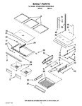 Diagram for 03 - Shelf Parts