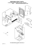 Diagram for 09 - Dispenser Front Parts