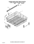 Diagram for 09 - Upper Rack And Track Parts