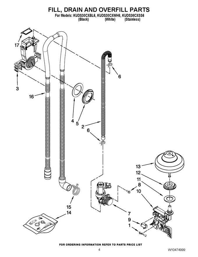 Diagram for KUDS30CXWH6