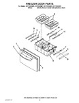 Diagram for 10 - Freezer Door Parts