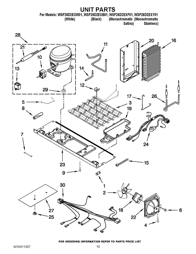 Diagram for WSF26D2EXF01